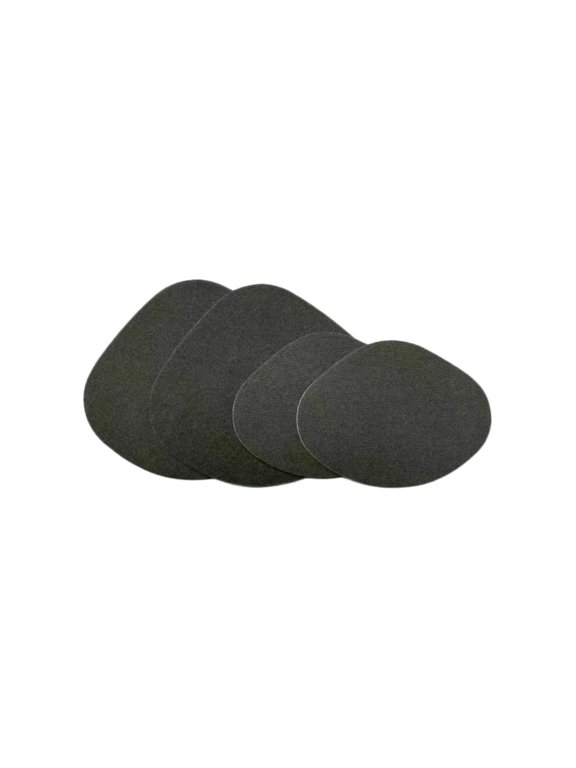 4 Pcs Shoe Repair Patches, Self-Adhesive Heel Repair, Hole Repairs Patch for Running Shoes, Breathable Mesh Sneaker Repair Stickers, Quick Fixing Repair Tool for Preventing Toe Heel Wear, 1 Set