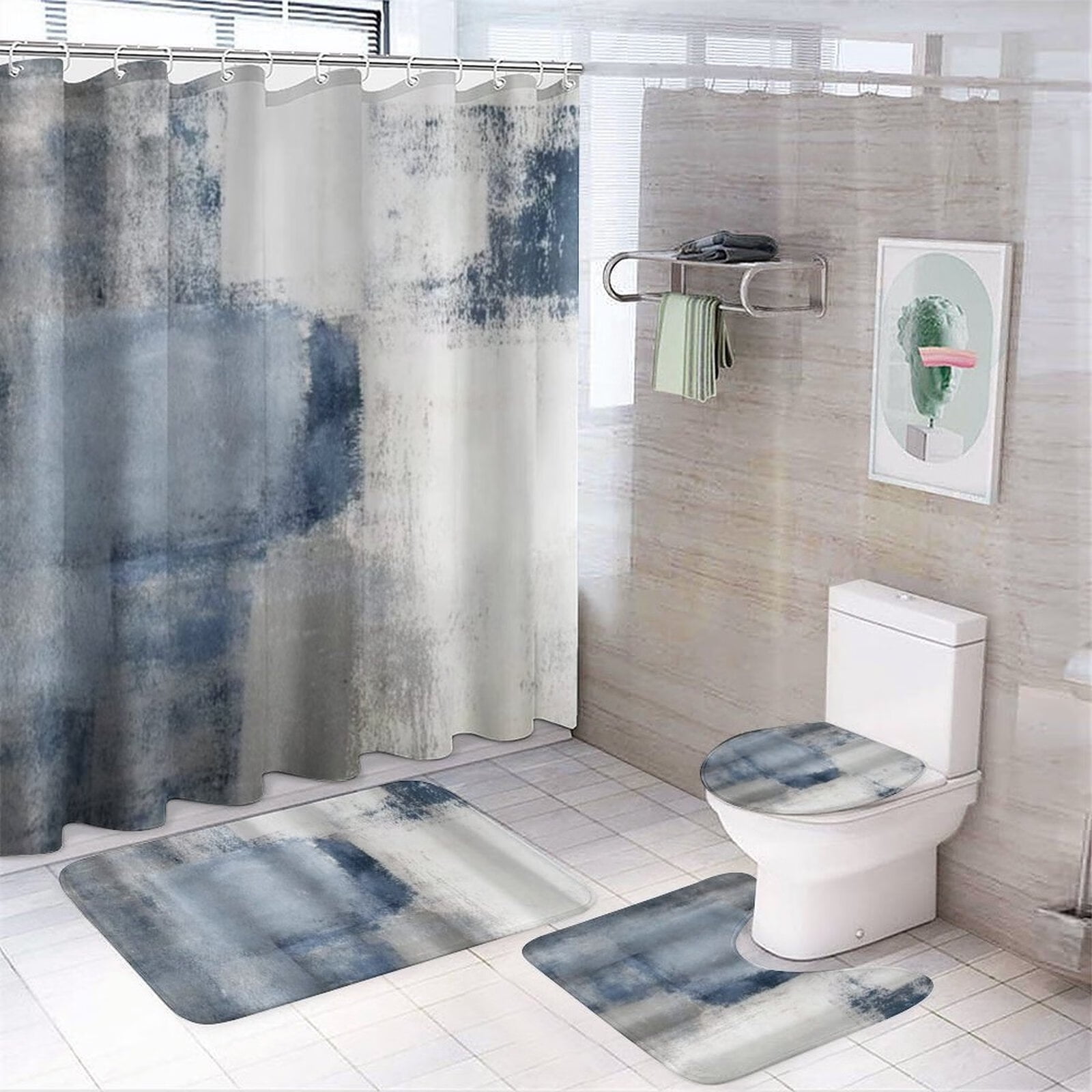 https://i5.walmartimages.com/seo/4-Pcs-Shower-Curtain-Set-Navy-Blue-Grey-Abstract-Painting-Gray-Vintage-Retro-with-Non-Slip-Rugs-Toilet-Lid-Cover-and-Bath-Mat_c499fa3d-4125-4c16-8fa4-73884763aef7.38eb7d943160ccea38e7e5e054a3c1e8.jpeg