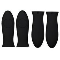 4 Pcs Silicone Pot Handle Handle Cover Heat Resistant For Frying Pans Skillet