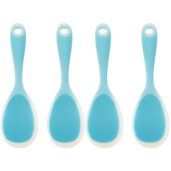 CIMAXIC Cimaxic Compact Reusable Rice Scooper Blue for Home Kitchen Use