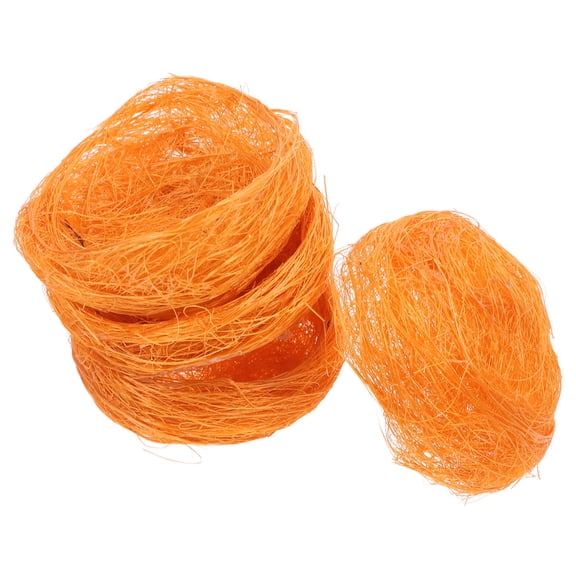 4 Pcs Silk Bird's Nest Butterfly Net Fishing Fiber XL Travel
