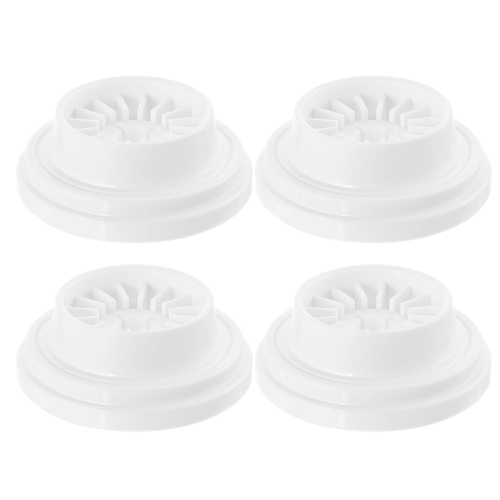 4 Pcs Singer Accessories Sewing Machine Sturdy Spool Pin Caps White ...