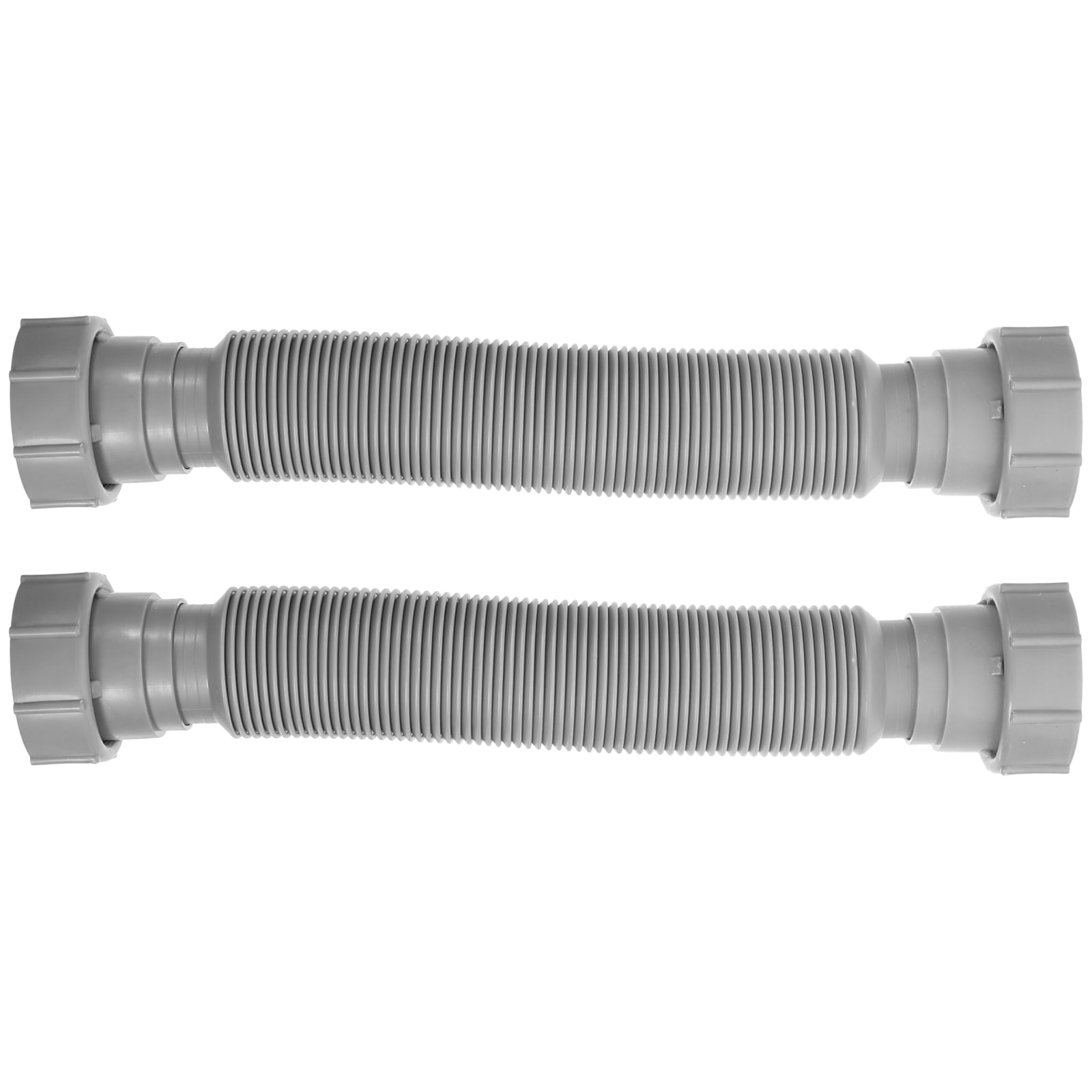 4 Pcs Sink Drain Plastic Extension Flexible Hose Washer Machine Washing