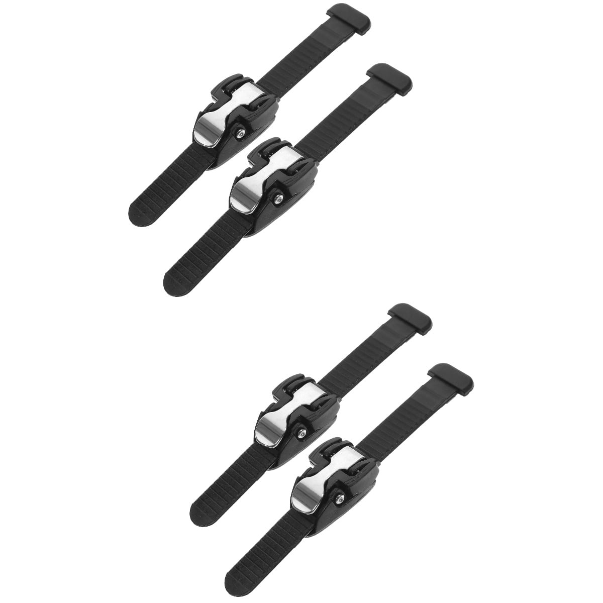 4 Pcs Skate Buckle Replacement Tool Fixed Straps Snowboard Shoelaces