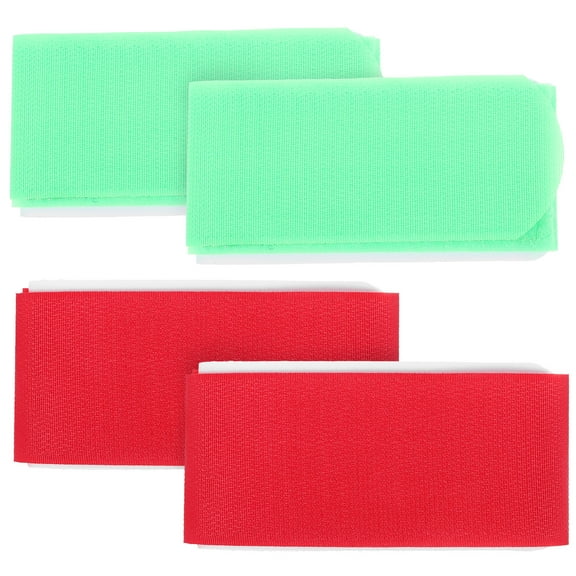 WRITWAA 4Pcs Snowboard Fastening Bands Snowboard Carry Straps with Assorted Color for Shirt Stay