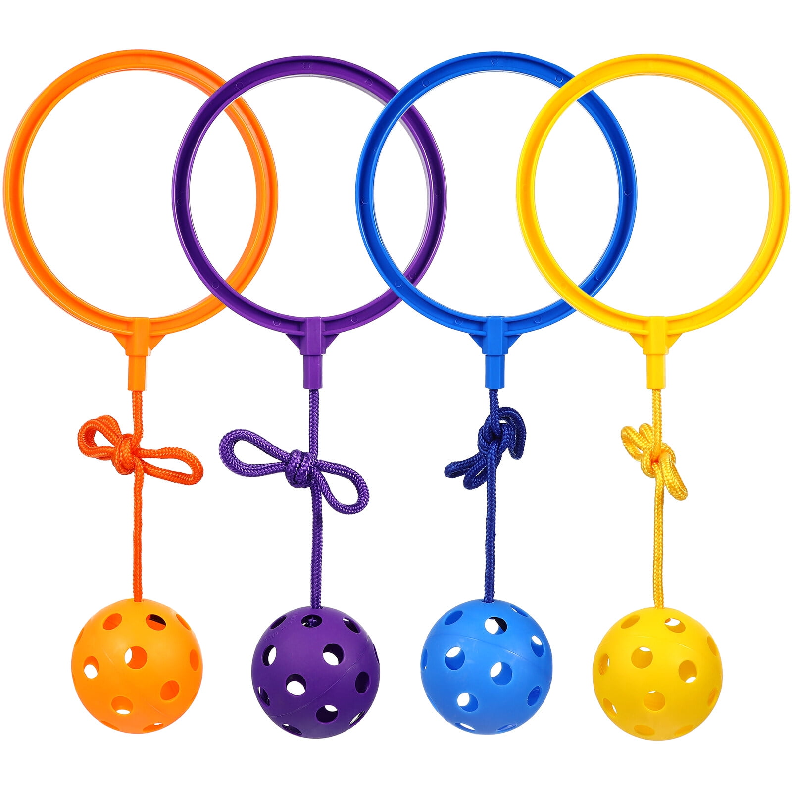 4 Pcs Skip Ball Ankle Toys Jump Ankle Ropes Skip Jump Toys Sports Balls