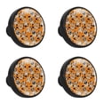 thumbnail image 1 of 4 Pcs Skull Knobs for Kitchen Cabinet Cupboard Dresser Bookcase Drawer Pulls Handles Round Home Decor, 1 of 5