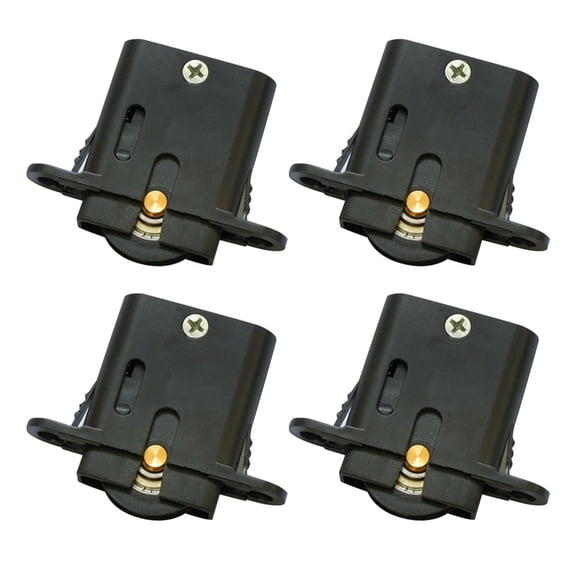 4 Pcs Sliding Security Screen Sliding Door Rollers Wheels Replacement DIY Parts