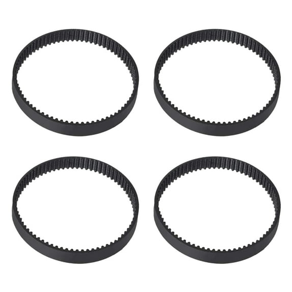 4 Pcs Small Brush Belt Replenishment Parts for Bissell ProHeat 2X Revolution Pet Pro Carpet Cleaner, Fits Models 1986, 1964, 2007, 2007P, 2283 Series, Replace Parts # 1611130