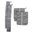 thumbnail image 1 of 4 Pcs Car Wiper Cover Universal Hinges Shell Umbrella Vacuum Cars Anti-fog Mask Travel Grey, 1 of 8