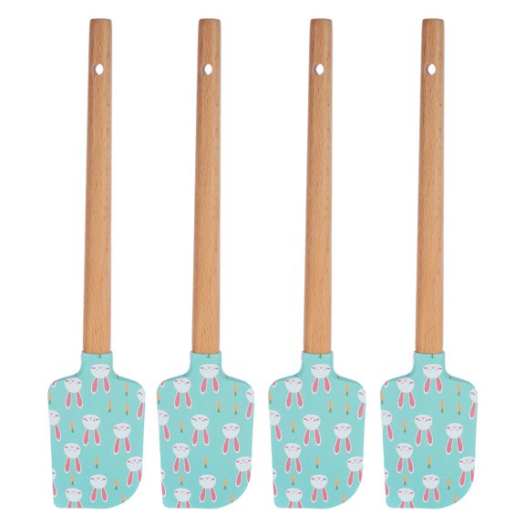 4 Pcs Silicone Spatula Home Baking Tool Dessert Making Baby