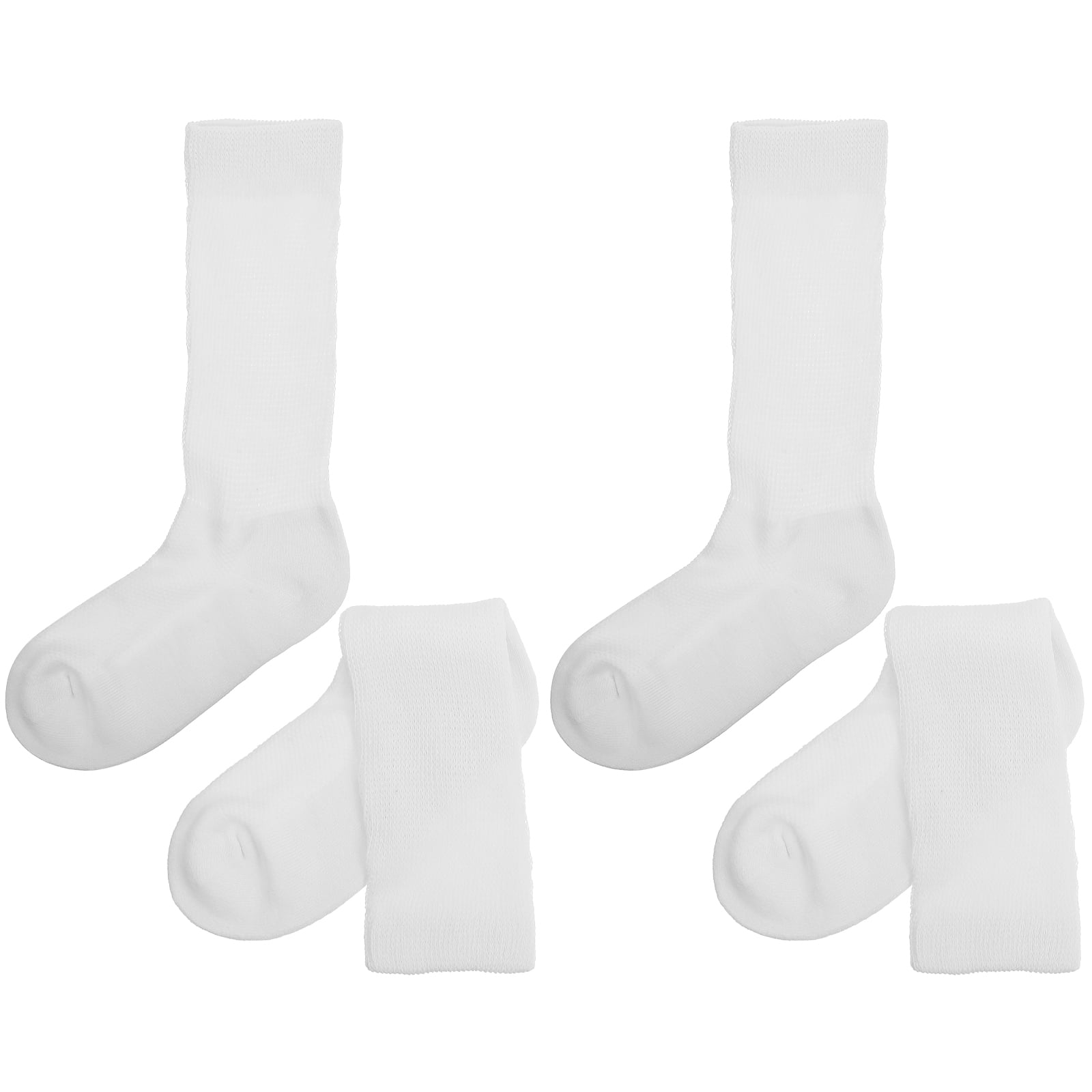 4 Pcs Sock Ons Diabetes Compression Stockings for Varicose Veins Woman ...