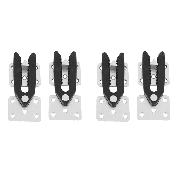 4 Pcs Sofa Couch Sectional Furniture Connector Joint Snap Alligator Style