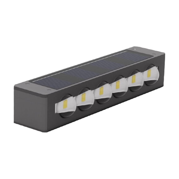 4 Pcs Solar Wall Light Wall Washing Light Illuminate Outdoor Sunlight Lamp Waterproofing Modern Decor For Home Garden Porch