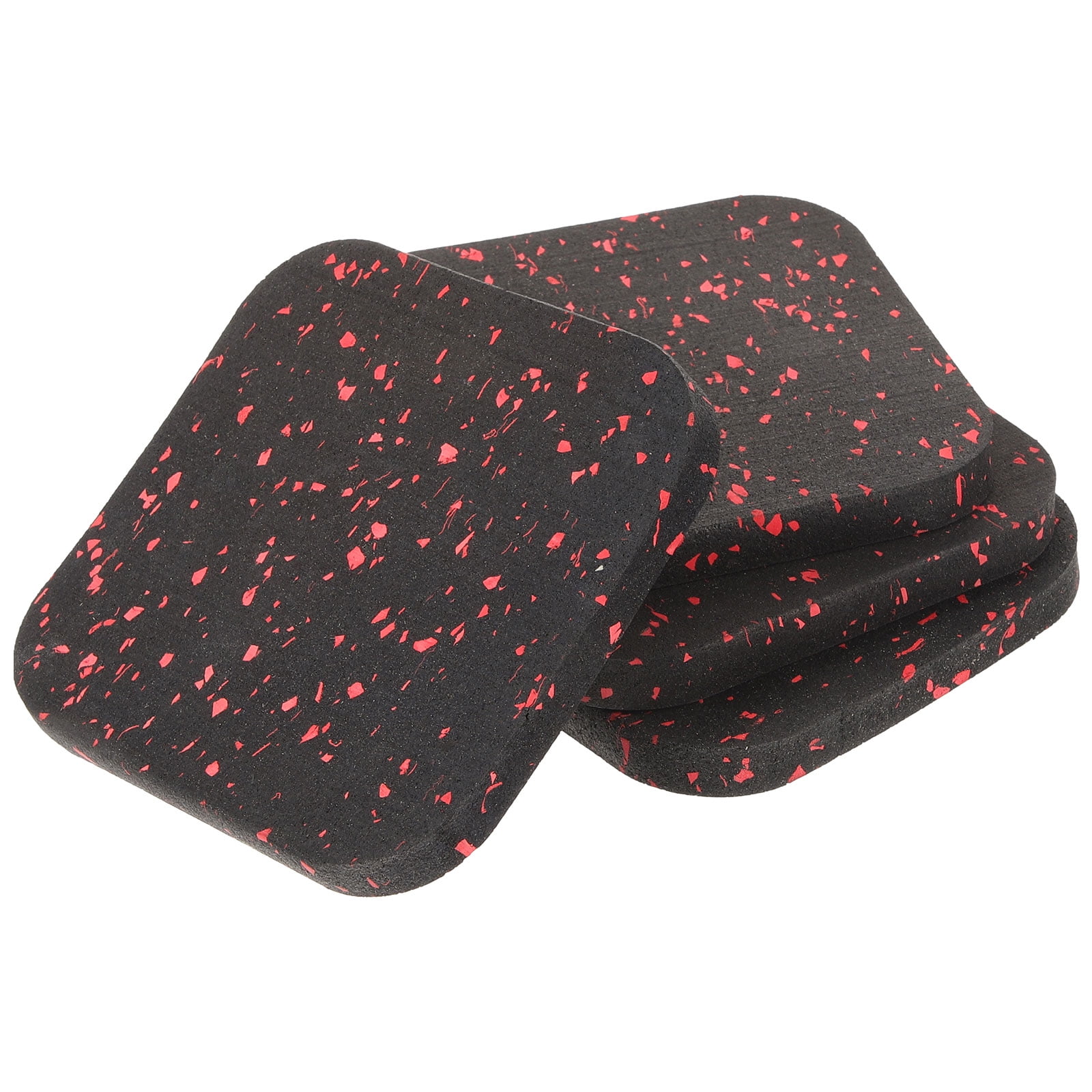 4 Pcs Sound Insulation Mat Furniture Rubber Mats for Gym Floor Pads