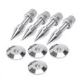 thumbnail image 1 of 4 Pcs Speaker Spike Isolation Spikes Stand Foot Hifi Shockproof Cone Base Pads, 1 of 5