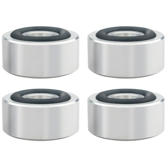4 Pcs Speaker Subwoofer Stand Shock Absorber Feet Turntable Aluminum Alloy