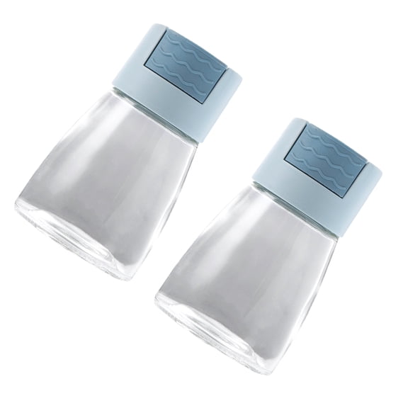 4 Pcs Spice Powder Storage Jar Kitchen Spice Bottle Portable Sprinkling Seasoning