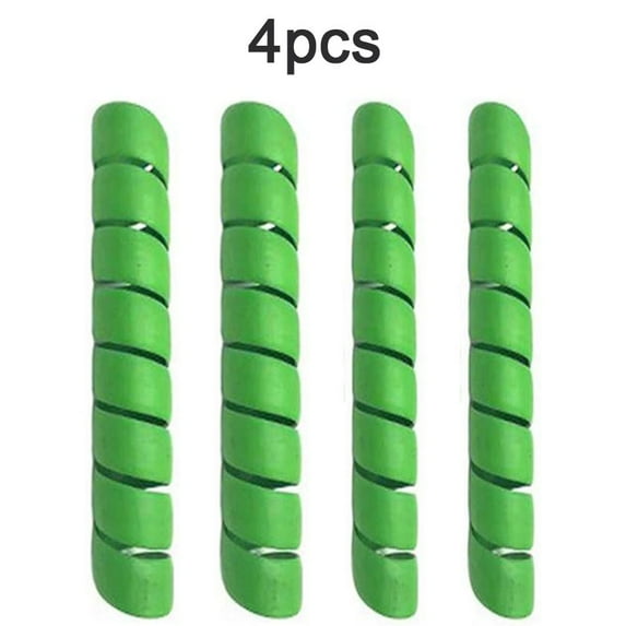 4 Pcs Spiral Tree Guard Dual Size Trunk Protector (40cmx5cm/40cmx4cm) for Deer & Rodents