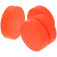 thumbnail image 1 of FOMIYES Anti Slip Texture Hockey Pucks Orange 4Pcs 2.75x2.75x0.79in, 1 of 8