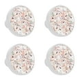 thumbnail image 1 of 4 Pcs Spring Birds Knobs for Kitchen Cabinet Cupboard Dresser Bookcase Drawer Pulls Handles Round Home Decor, 1 of 5