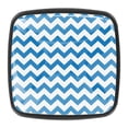 thumbnail image 1 of 4 Pcs Square Cabinet Handle Cupboard Knob Drawer Pulls Handle Navy Chevron Drawer Knobs with Screws Furniture Decoration, 1 of 5