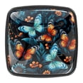 thumbnail image 1 of 4 Pcs Square Cabinet Handle Drawer Pulls Butterfly Knobs with Screws Furniture Office Cabinet Knob Decoration, 1 of 7