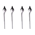thumbnail image 1 of 4 Pcs Stainless Steel Culinary Precision Drawing Deco Spoon Set, Sauce Plate Decorating, 1 of 6