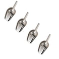 thumbnail image 1 of 4 Pcs Stainless Steel Ice Scoop,Metal Shovel,Small Metal Ice Scoop for Freezer,Small Ice Scooper for Ice Bucket,Heavy-Duty Small Food Scoops,Metal Ice Scoop for Ice Machine,(Silver,7.48 in), 1 of 4