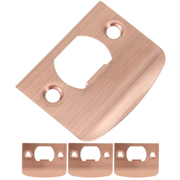 4 Pcs Stainless Steel Portalock Door Safety Security Accessories Strike Plate Insert