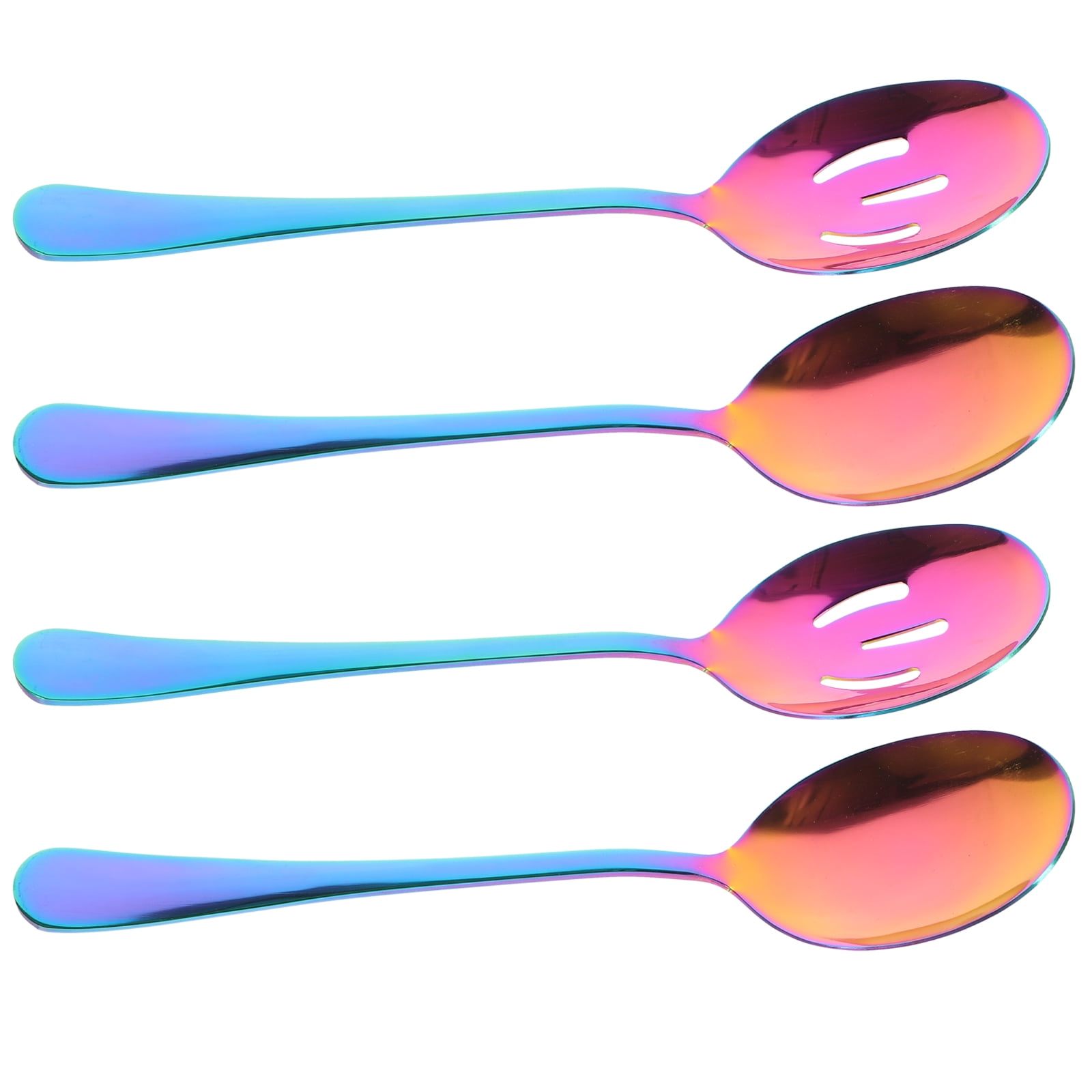 4 Pcs Stainless Steel Spoon Cocina Tablespoon