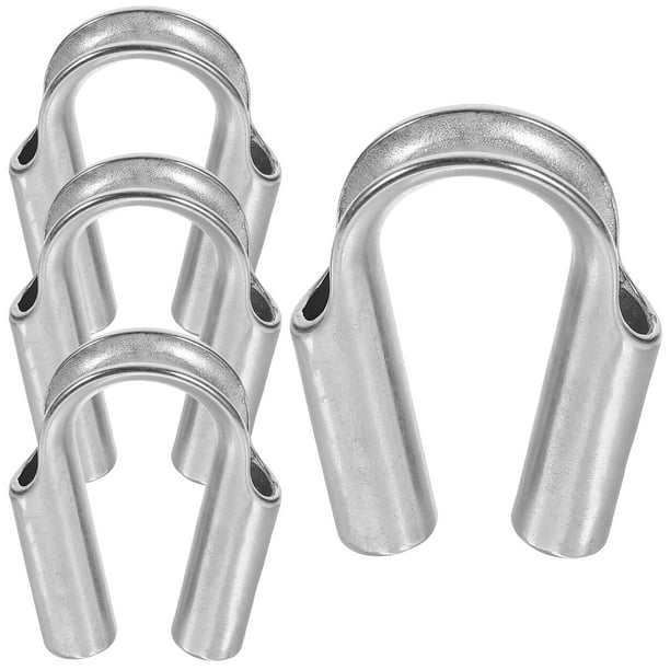 Baron Electrogalvanized Steel Wire Rope Thimble 2-1/2 in. L Baron Electrogalvanized Steel Wire Rope Thimble 2-1/2 in. L