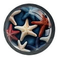 thumbnail image 1 of 4 Pcs Starfish Knobs for Kitchen Cabinet Cupboard Dresser Bookcase Drawer Pulls Handles Round Home Decor, 1 of 8