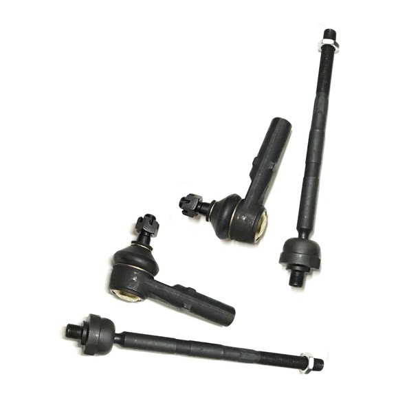 4 Pcs Steering Kit Front Outer Tie Rod & Inner Tie Rod Fits select: 2005-2010 JEEP GRAND CHEROKEE, 2006-2010 JEEP COMMANDER