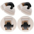 thumbnail image 2 of 4pcs Caster Wheels Small Wheels Adhesive Pulleys Stick On Wheels For Trash Bin Box 2 of 9