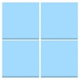 thumbnail image 1 of 4 Pcs Sticky Notes Pads 2 X 2 Inch Premium Sticky Pads Self-Stick Note for Home Office Notebook, 1 of 5
