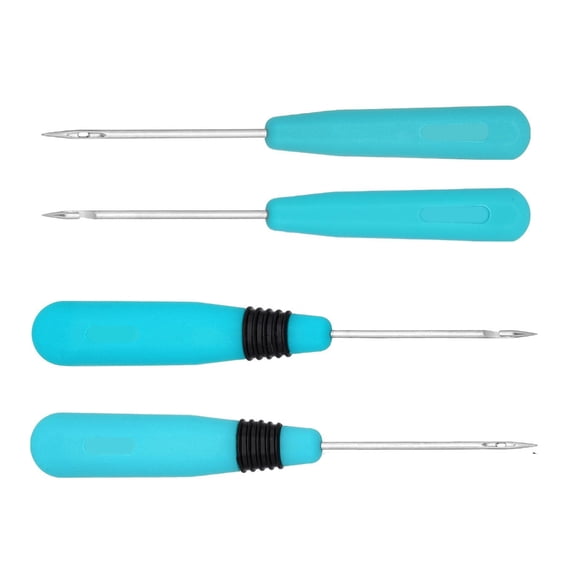 4 Pcs Stitcher Sewing Awl Handmade Leather Tool Shoes Bag Repair Tool