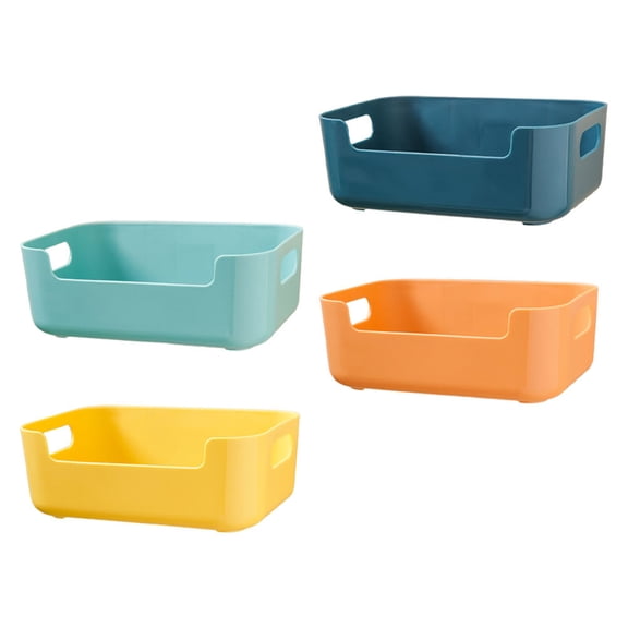 TOYMYTOY Colorful Storage Containers PP 4Pcs 6.1x4.3x2.2in