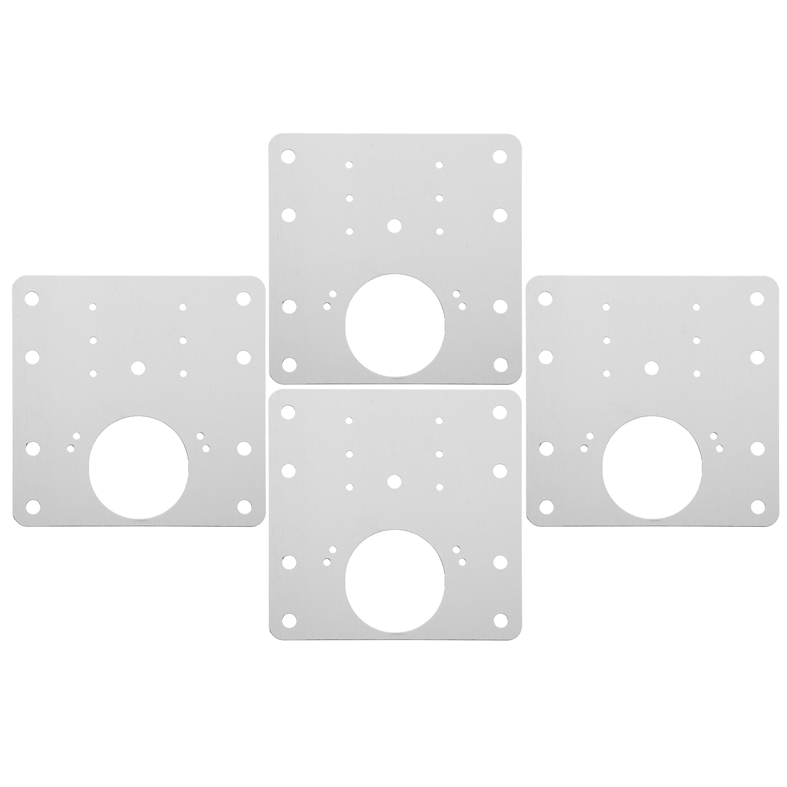 4 Pcs Storage Door Hinge Filler Plate Door Hinge Installation