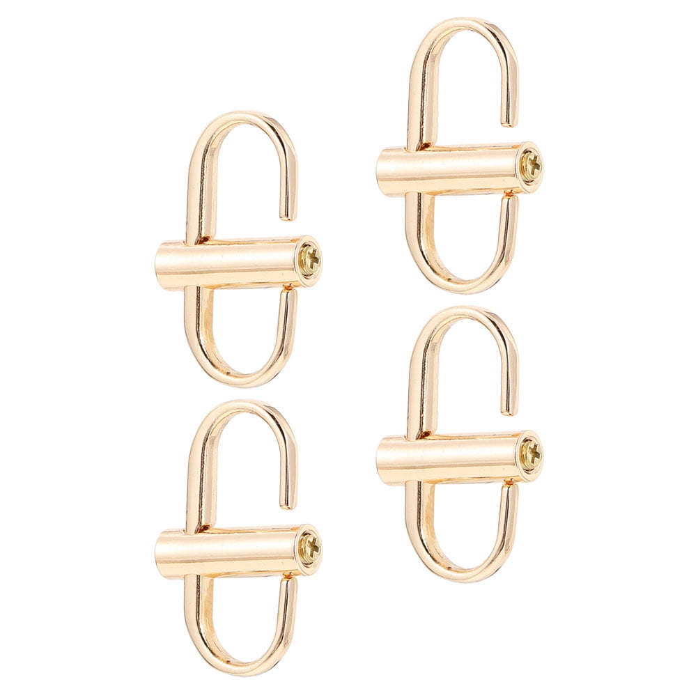 4 Pcs Strap Adjustment Buckle Crossbody Bag for Chain Shortening DIY