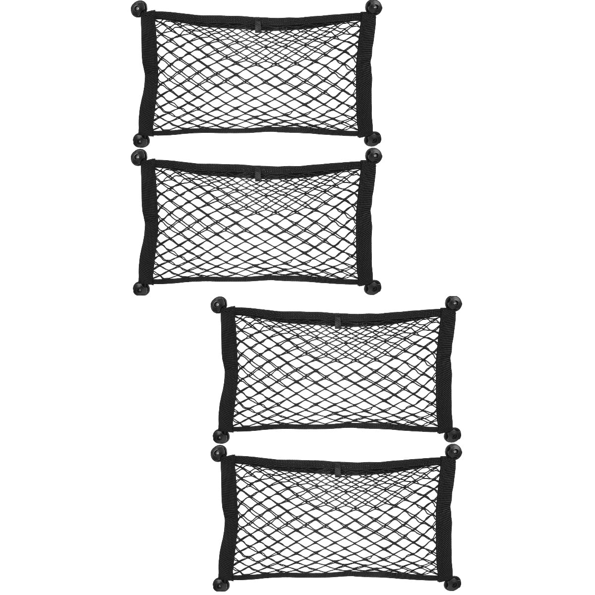 4 Pcs Stretchable Small Cargo Net Rv Accessories Trunk Organizer Cargo