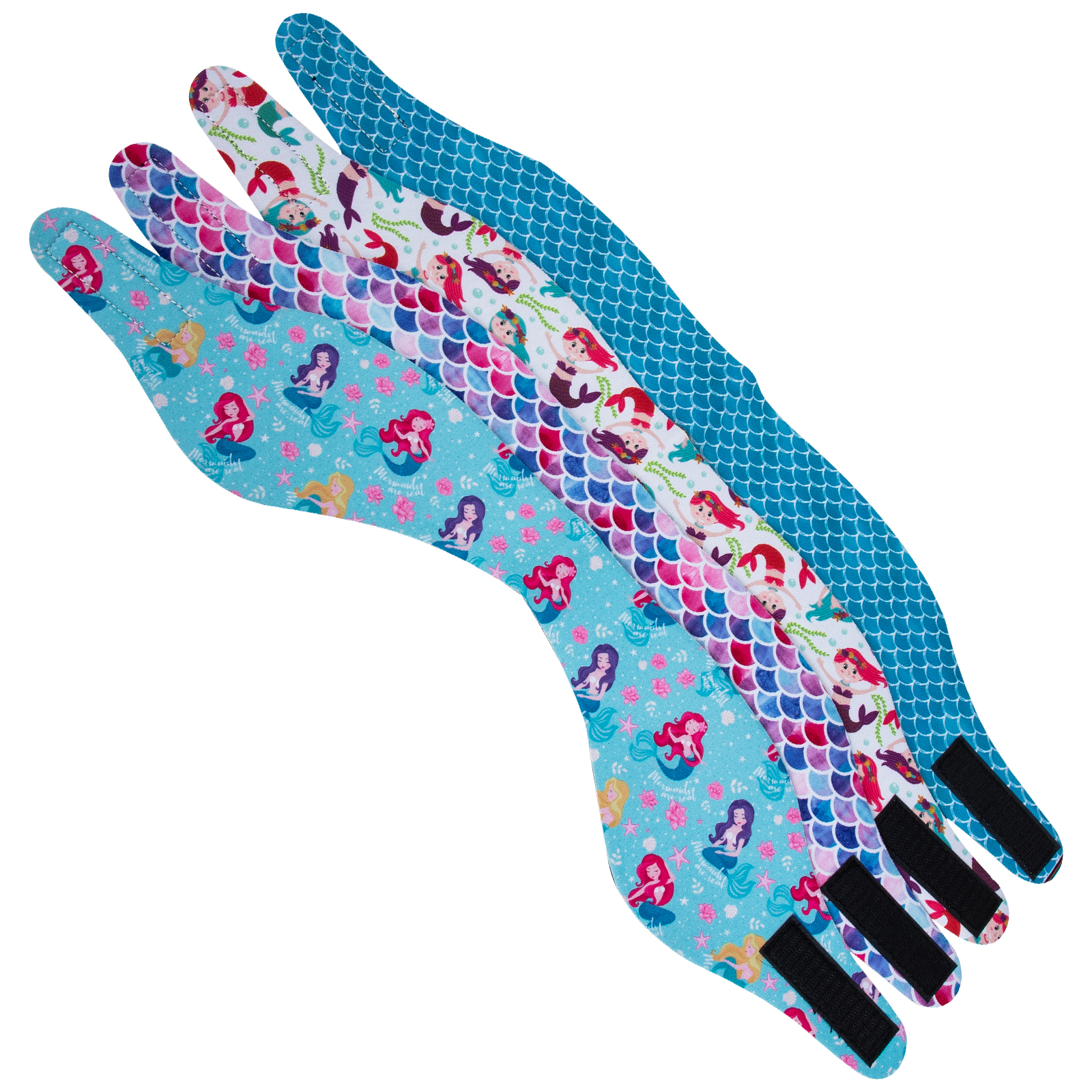 4 Pcs Swimming Headwear Ear Muffs Earbuds Diving Ear Bands Earplugs Noise Reduction Toddler Ear