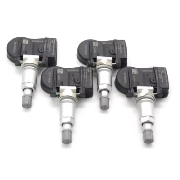 4 Pcs TPMS Tire Pressure Monitor Sensor System 5430T4 9673198580 for Peugeot 207 307 407 508 607 807 1007, Citroen C4 C5 C6 C8