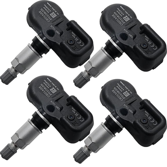 4 Pcs TPMS Tire Pressure Sensor 433MHz for Infiniti Q70 QX50, Nissan Juke Leaf 2013–2022, OEM PMV-CA14 40700-6WY0A 40700-6WY0B