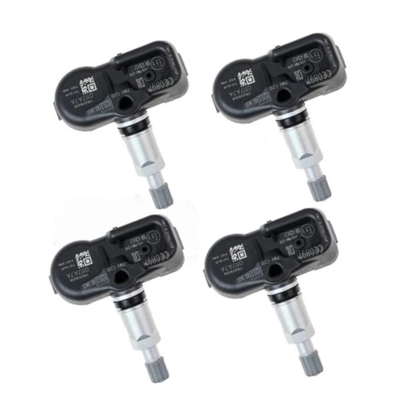 4 Pcs Replacement 433MHz TPMS Sensor for 2013–2025 Lexus LC / LS. Part Numbers: 42607-02030, PMV-C210.