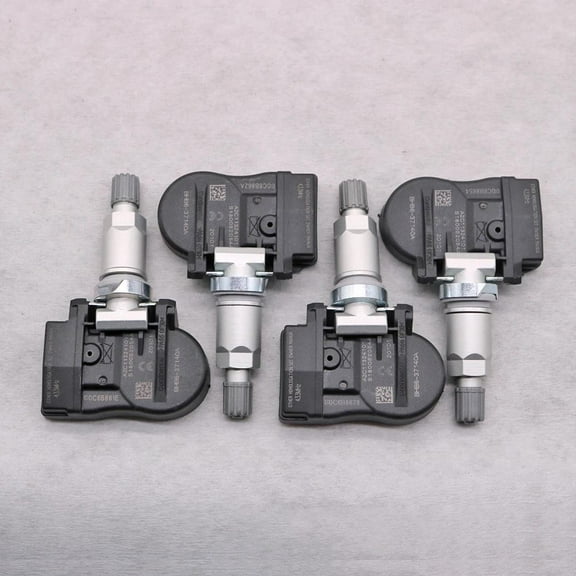 4 Pcs TPMS Tire Pressure Sensor 433MHz for Mazda 2 3 5 6, CX-5 CX-6 CX-9, MX-5, Artz, OE BHB637140A BHB637140 GS1D37140