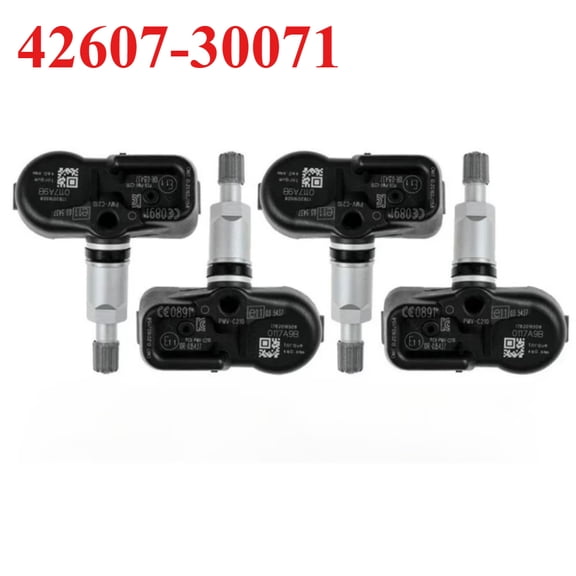 4 Pcs TPMS Tire Pressure Sensor for Toyota Avalon, Lexus CT, ES, GS, GX, IS, LC, LS, LX, NX, RC, RX, 42607-30071