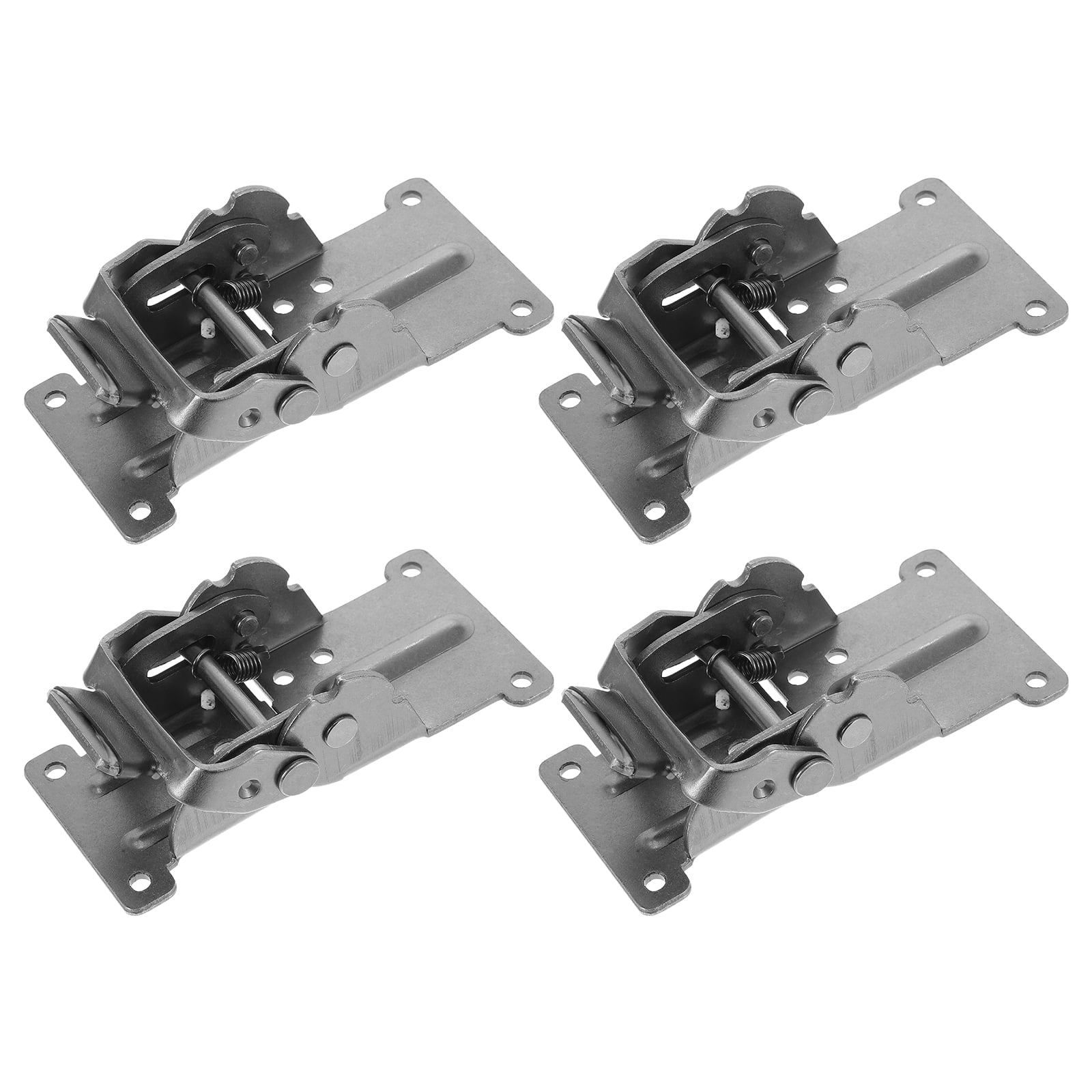 MERRYHAPY Self-Locking Table Leg Hinges Steel Black 4 Pieces Furniture ...