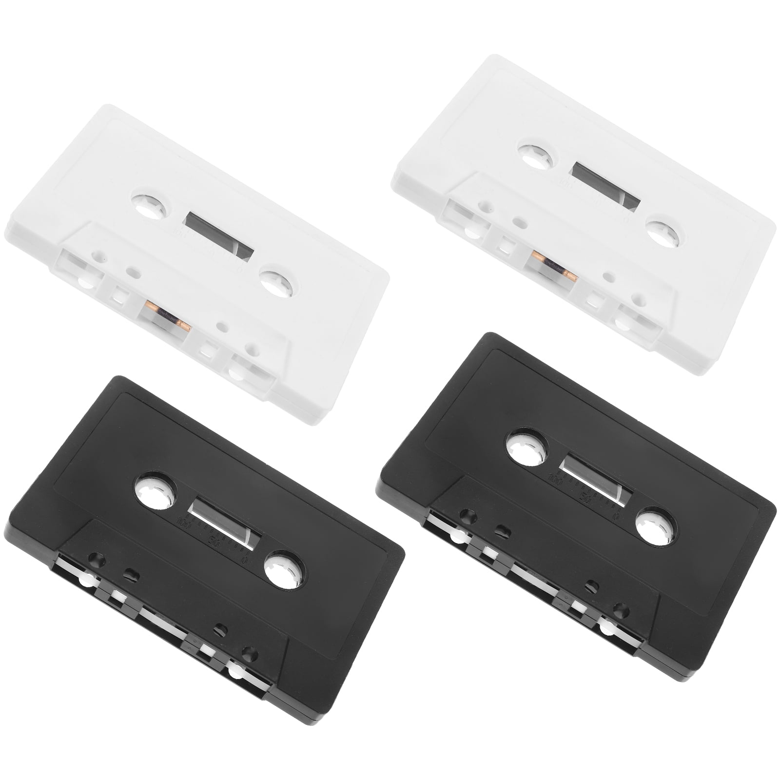 4 Pcs Tape Wall Decoration Cassette Tape Decoration Empty Cassette Tape