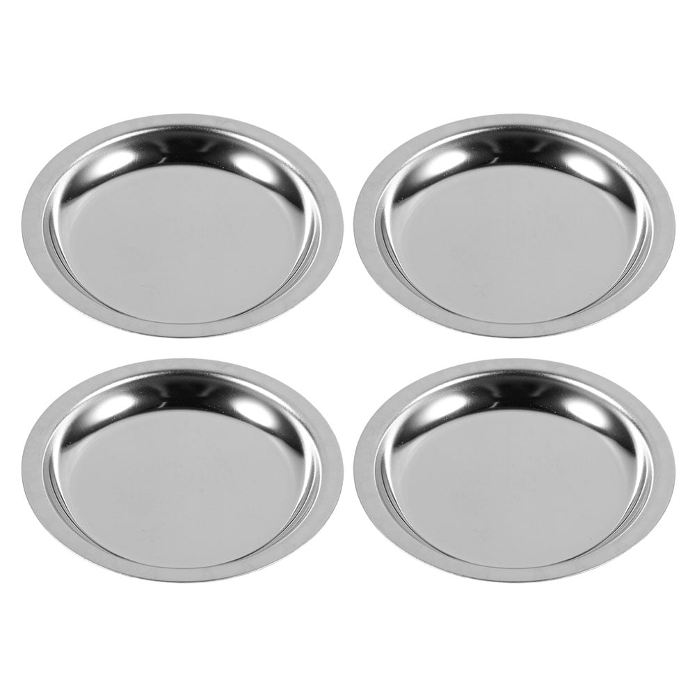 LABRIMP 4 Pcs Wooden Tea Coasters - Stylish Insulated Cup Mats For Tables, Heat Protective Saucers For Home Use